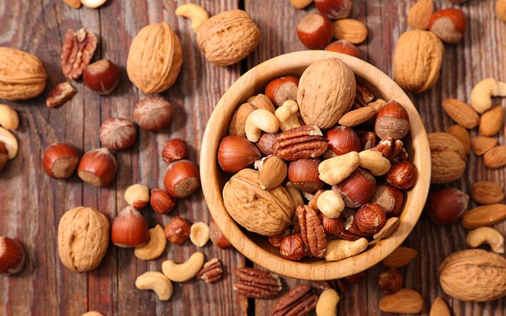 Nuts useful for power