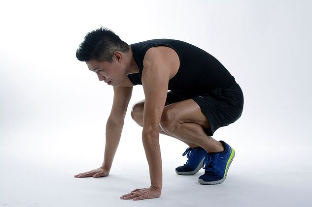 Squats for blood circulation in the pelvic area will help increase power
